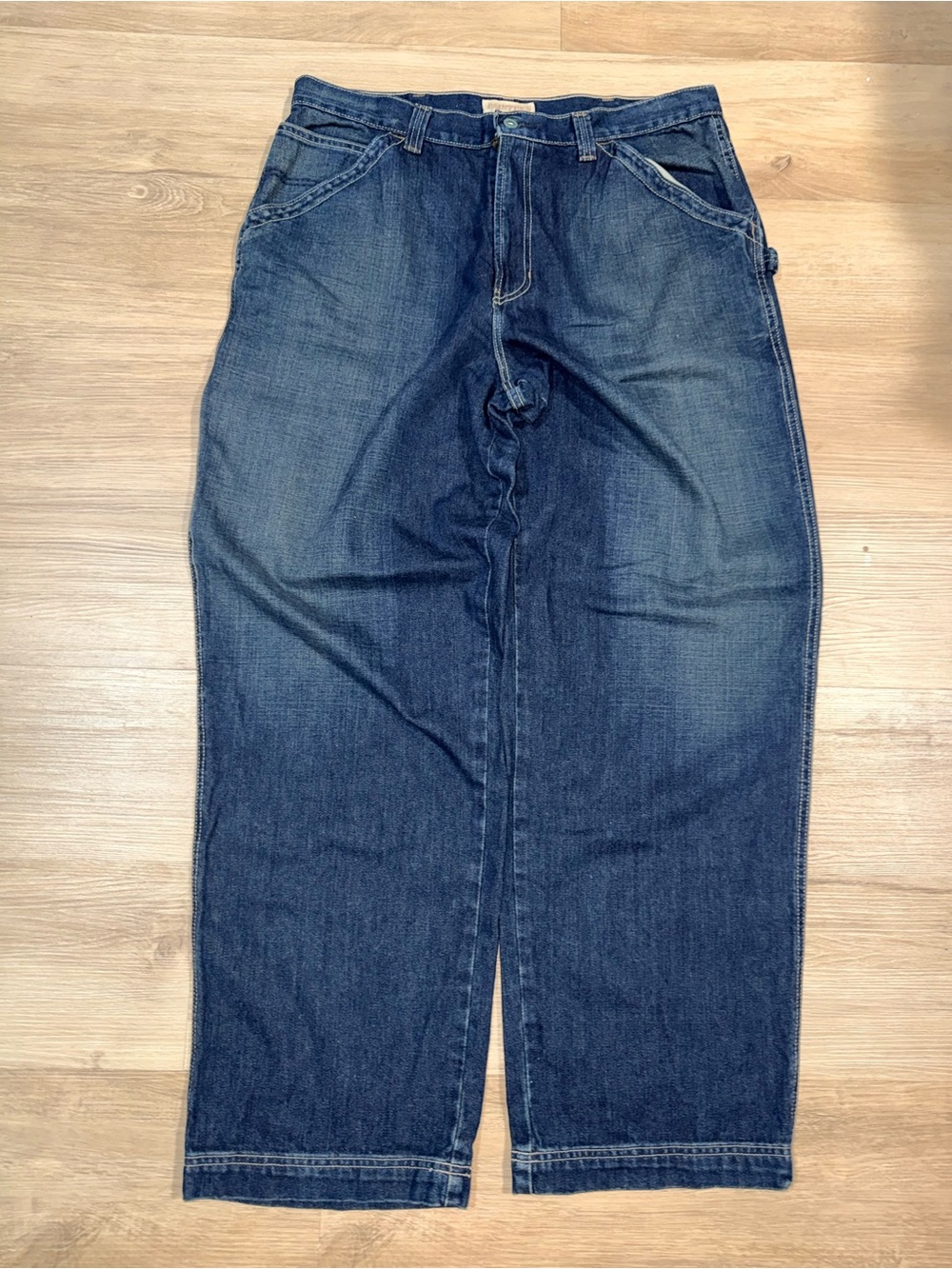 Old Navy Men's painter Indigo Blue Jeans